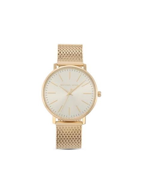 montre femme michael kors or jaune|michael kors original watch.